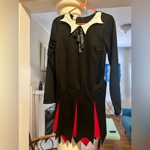 Wednesday Addams Costume with Wig